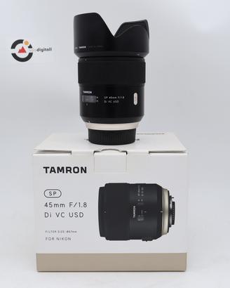 Tamron SP 45mm f/1.8 Di VC USD Nikon Usato