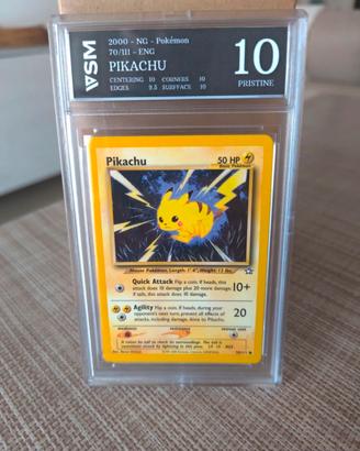 Carta Pokémon Pikachu Neo Genesis 70/111 (2000)