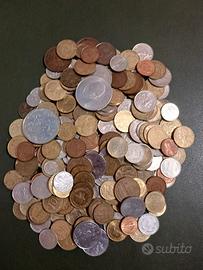 Enorme lotto mondo miste oltre 1 kg 