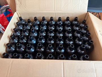 100 Bottiglie di birra "ichnusa" vuote da 50cl