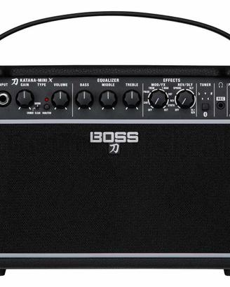 amplificatore chitarra Boss katana mini X