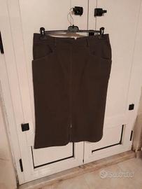 Gonna lunga XL color fango Gennaro Zama