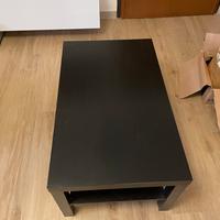 Tavolino Ikea lack nero 90x45x55