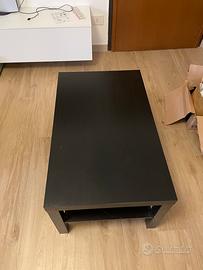Tavolino Ikea lack nero 90x45x55