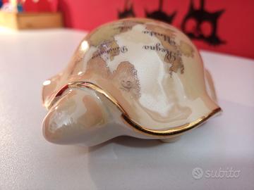 Tartaruga Limoges France 13cm