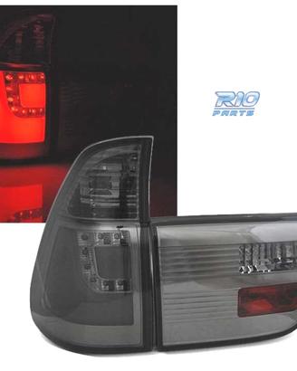 FANALI BMW X5 E53 99-03 FUMÈ LED