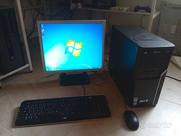 PC fisso Acer Aspire M1610, Intel Core 2 Duo, 4GB