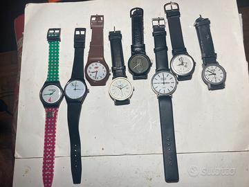LOTTO OROLOGI 1980/2015 scatola e garanzia NOS