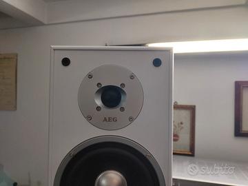 Coppia di casse hi fi AEG