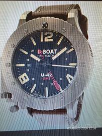 U-BOAT U42-GMT 50mm autom. titanio-vetro zaffiro