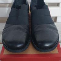 Scarpe donna marca Khriò basse in pelle nere