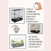 📍 VICENZA - RITIRO GABBIE 🐹