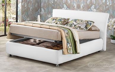 Letto Matrimoniale con Box porta oggetti