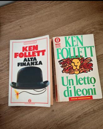 libri -Ken follet alta finanza e un letto di leoni