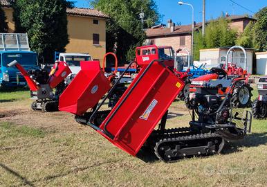 motocarriola cingolata port 500 kg Rib idraulico