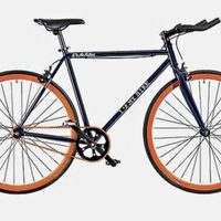 Bicicletta BeClick blu nuova scatto fisso a Roma