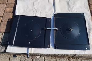 Base girevole per sedile furgone