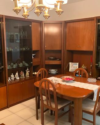 Soggiorno Completo Classico in Legno