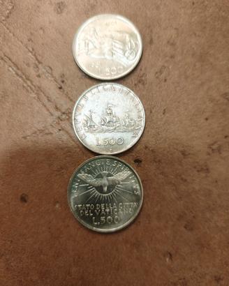 500 LIRE in ARGENTO