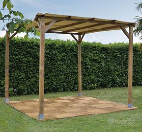 Pergola in legno Metalfranchi