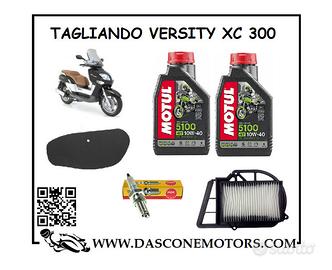 TAGLIANDO YAMAHA VERSITY XC 300 2003 2006 10W40 MO