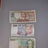 Banconote italiane in lire