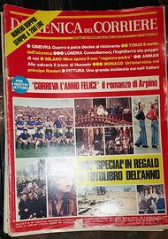 Domenica del corriere dal 1965 al 1982 buono stato
