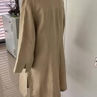 Blusa lunga / vestito / blazer in lino, taglia 42