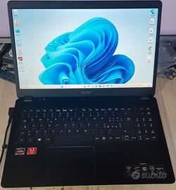 Portatile Acer Ryzen5 m2 512  16giga di ram
