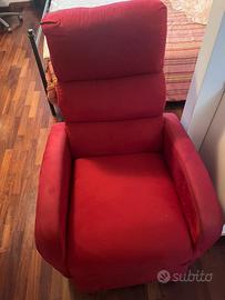 Poltrona relax per anziani alzapersona