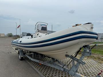 Gommone per famiglia e pesca capelli tempest 626