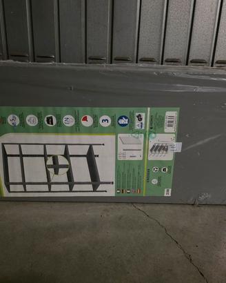 Scaffale metallo Anemos Crosser 90x40x180 NUOVO 