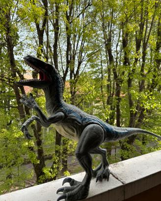 Jurassic World Velociraptor Blue Super Colossal