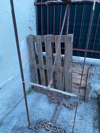 Tavolo ferro battuto 61x164