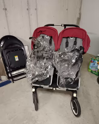 PASSEGGINO BUGABOO DONKEY GEMELLARE-FRATELLARE