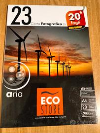 carta fotografica  per stampante inkjet 255g A4 20