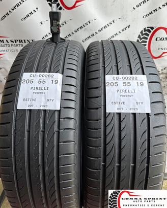 2 PNEUMATICI 205/55 R19 PIRELLI ESTIVE