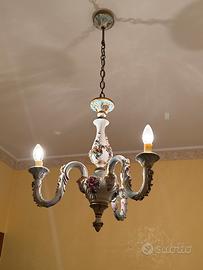Lampadario Capodimonte