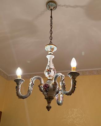 Lampadario Capodimonte