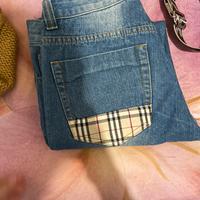 Jeans indoasati due volte burberry