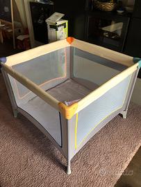 Lettino da campeggio Box  e materassino Hauck