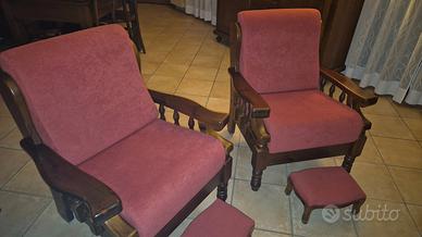 N. 2 poltrone da salotto