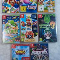 NINTENDO SWITCH GIOCHI POKEMON SUPER MARIO