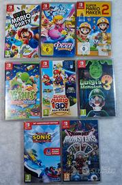 NINTENDO SWITCH GIOCHI POKEMON SUPER MARIO