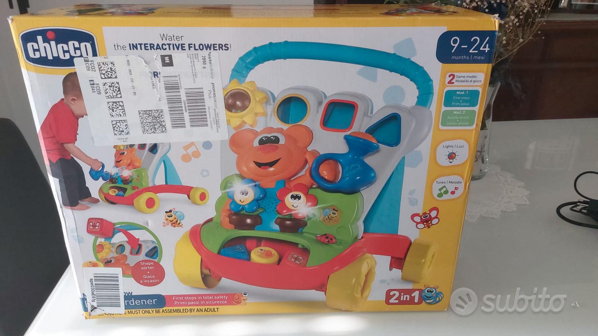 Chicco Baby Giardiniere Primi Passi per Bambini, Centro Attività