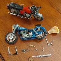 modellini Polistil Harley e Moto Guzzi