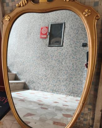 Specchio vintage da parete 