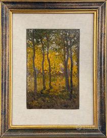 Alberto Zardo pittore disegno casolare