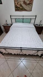 Da lavare .Trapuntino bianco per letto matrimonial