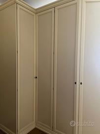 Armadio ad angolo 5 ante